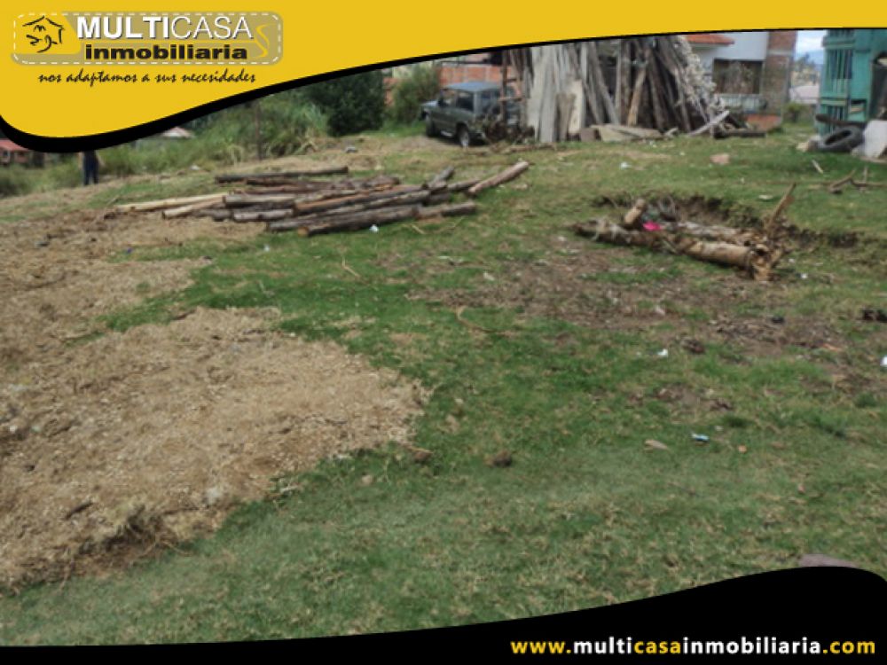 Venta de Hermoso terreno a crédito Sector Baguanchi  Cuenca - Ecuador