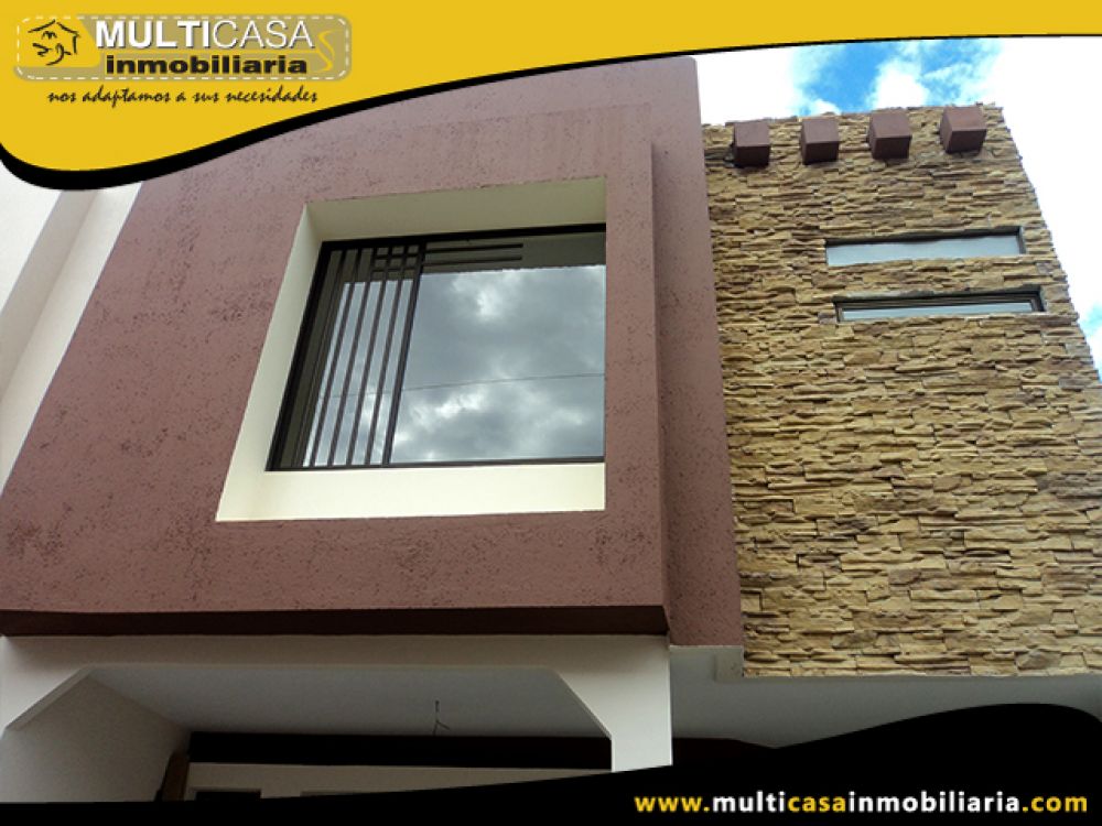 Villa en Venta a Crédito en Ciudadela Privada Sector Panamericana Norte Cuenca-Ecuador