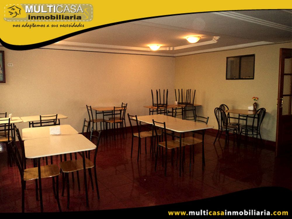 Venta a crédito de Hermosa Casa Rentera de tres departamentos, local comercial Sector  Primero de Mayo Cuenca-Ecuador