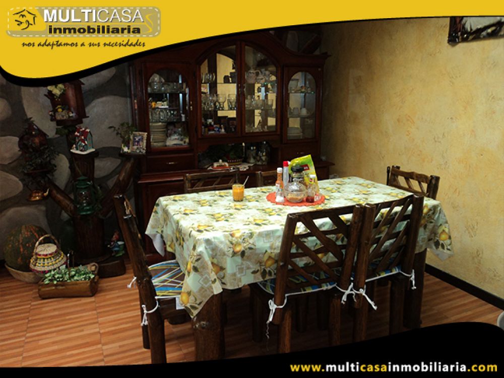 Casa en Venta a Crédito con espacio verde Sector Eucaliptos Cuenca-Ecuador
