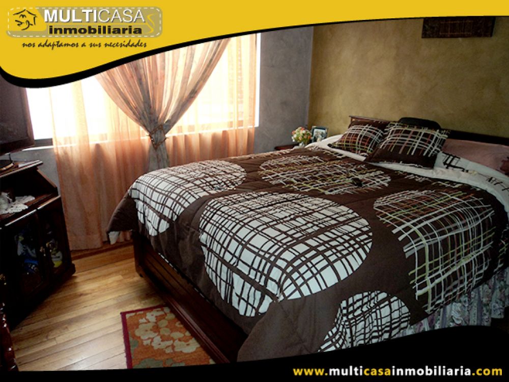 Casa en Venta a Crédito con espacio verde Sector Eucaliptos Cuenca-Ecuador