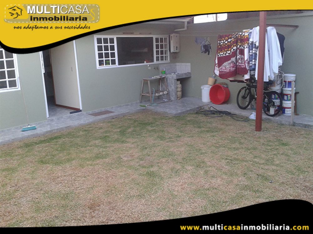 Venta de Hermosa Casa a crédito de tres pisos, Garaje tres vehículos Sector Totoracocha  Cuenca-Ecuador