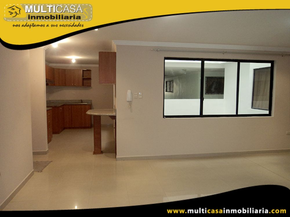 Departamento en Venta a Crédito de Lujo Sector Don Bosco Cuenca - Ecuador