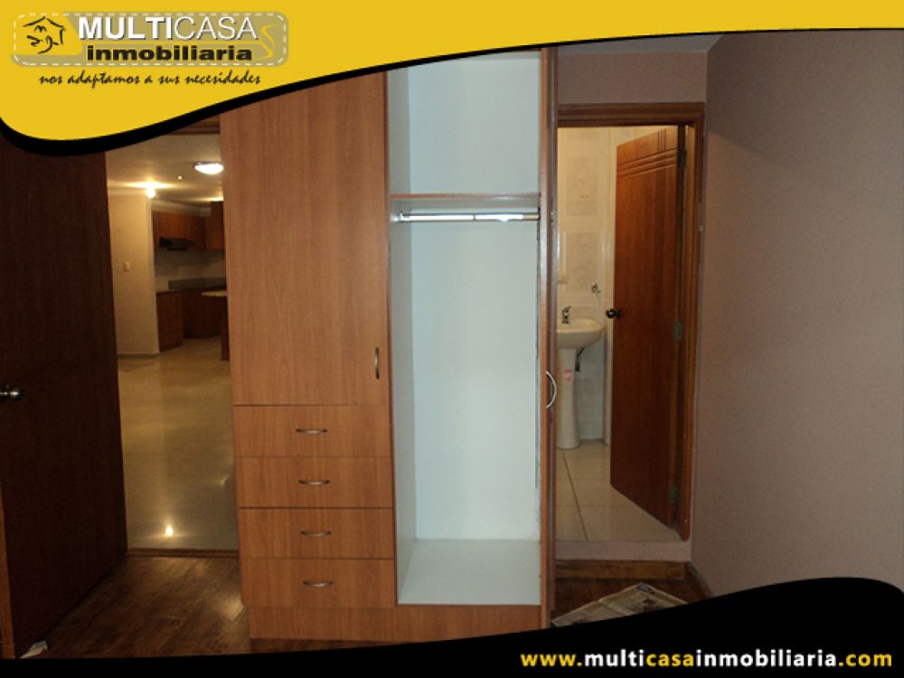 Departamento en Venta a Crédito de Lujo Sector Don Bosco Cuenca - Ecuador