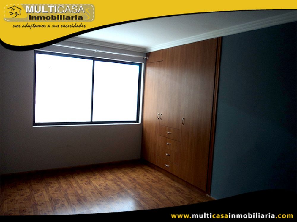 Departamento en Venta a Crédito de Lujo Sector Don Bosco Cuenca - Ecuador