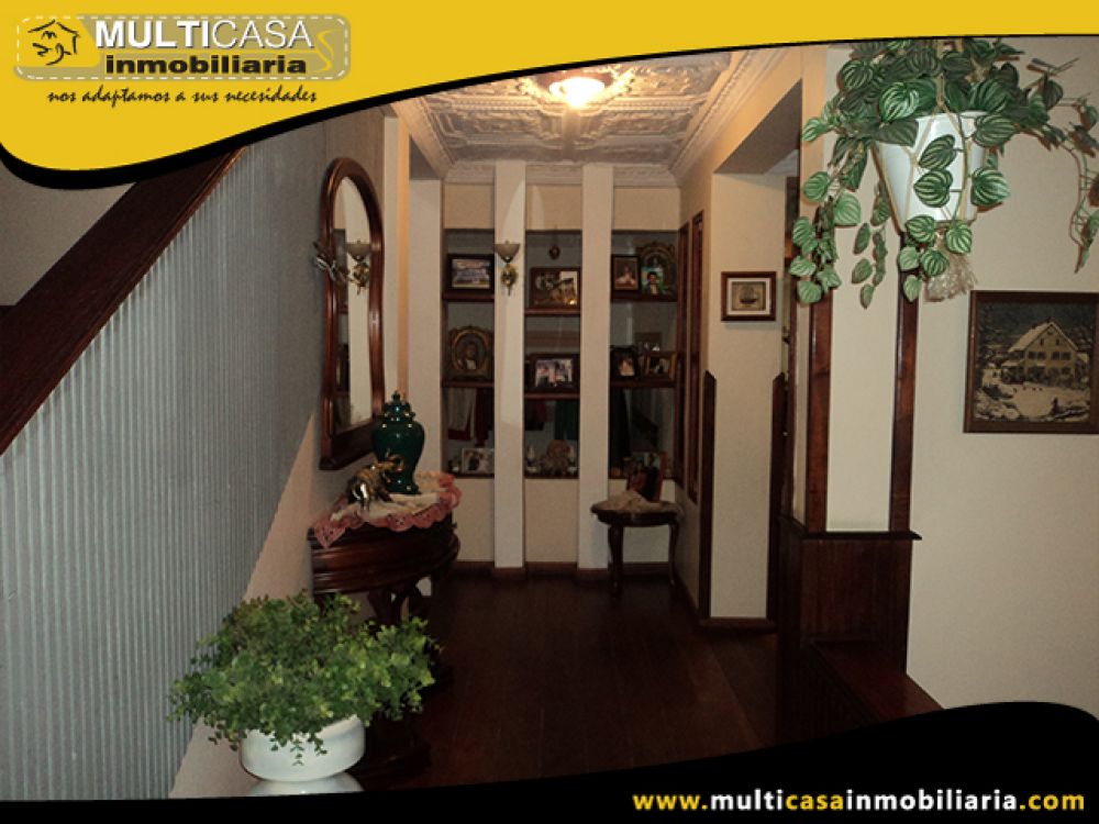 Casa en Venta a Crédito con galpón Sector Coliseo Mayor Cuenca- Ecuador