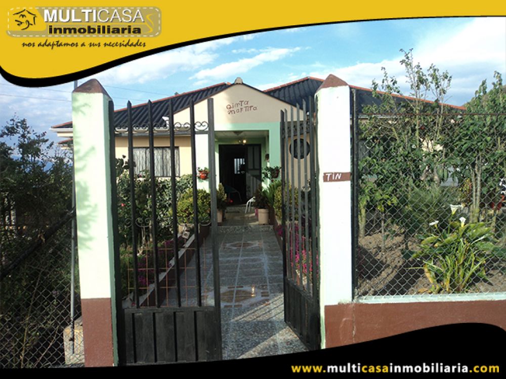 Quinta en Venta a Crédito Sector Turi Cuenca - Ecuador