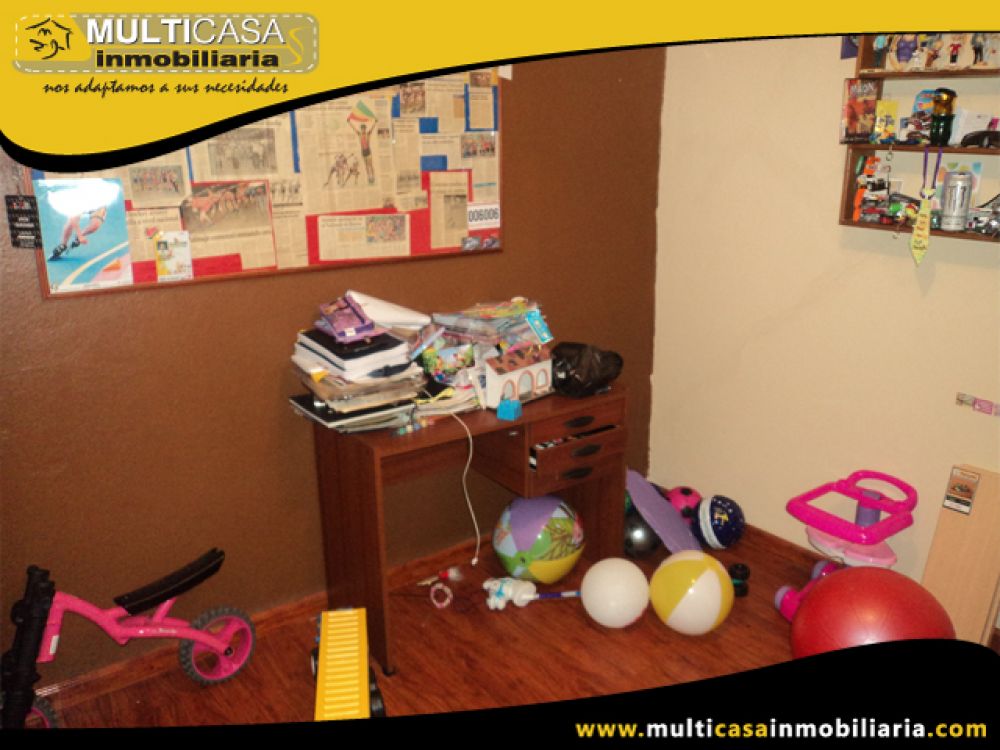 Venta a Crédito Hermosa casa Comercial cómoda y acogedora ubicada en buen Sector de Totoracocha Cuenca-Ecuador