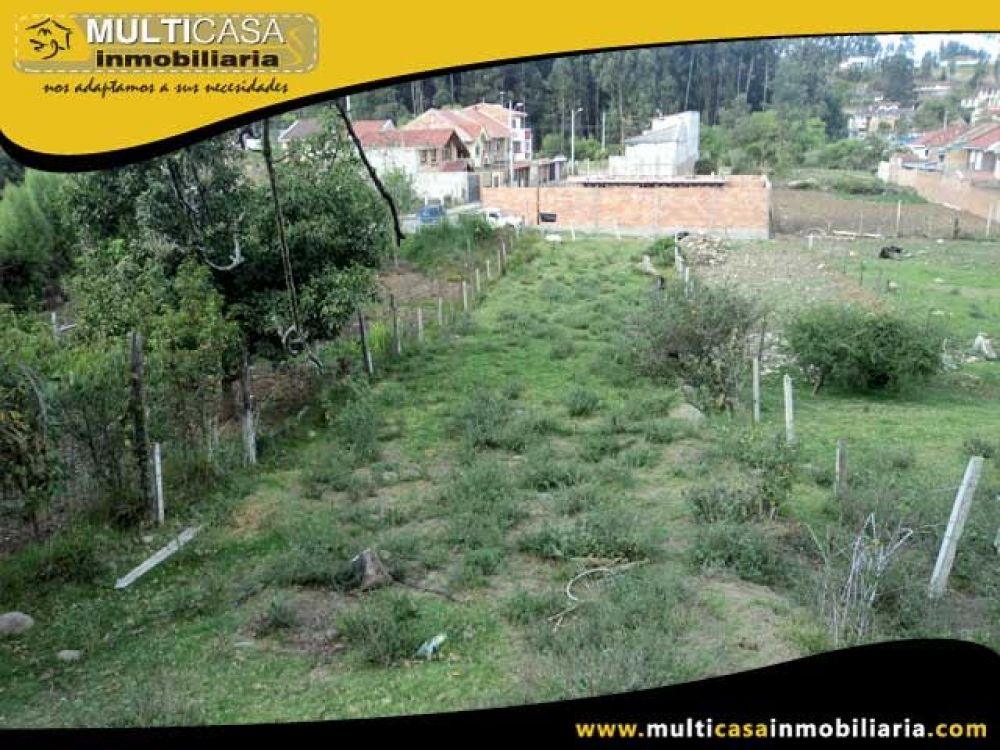 Sitio en Venta a Crédito Sector Machangara Cuenca - Ecuador
