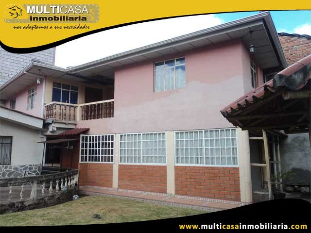 Casa Comercial en Venta o cambio con Terreno o Casa de menor Valor Sector Av. Loja Cuenca-Ecuador