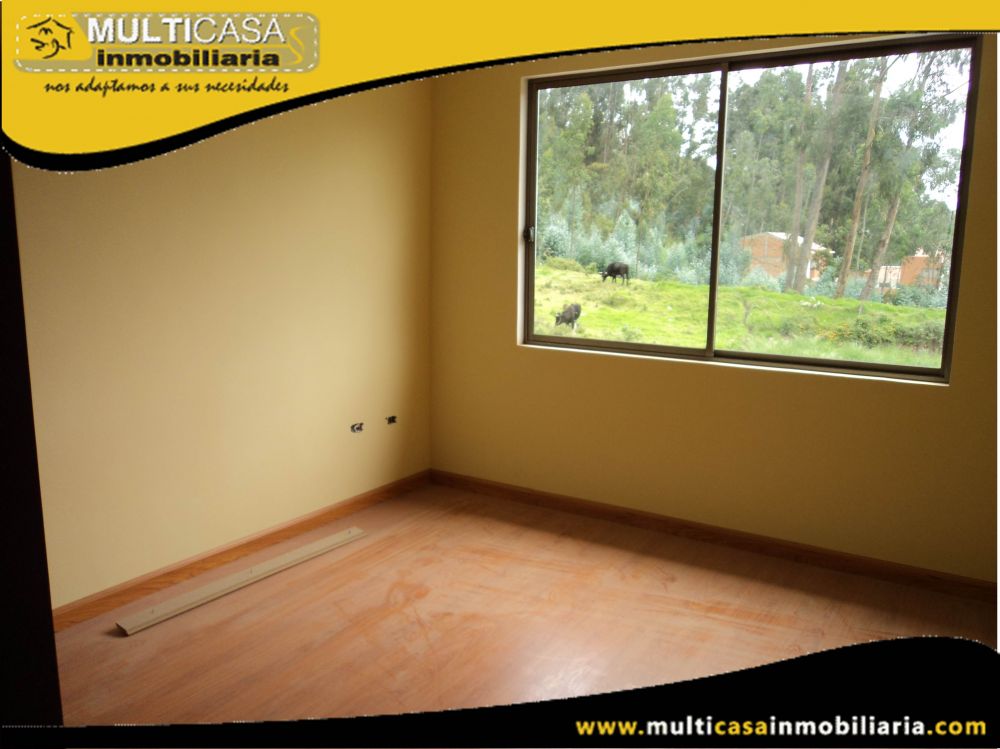 Villa en Venta a Crédito por estrenar Sector Patamarca Cuenca-Ecuador