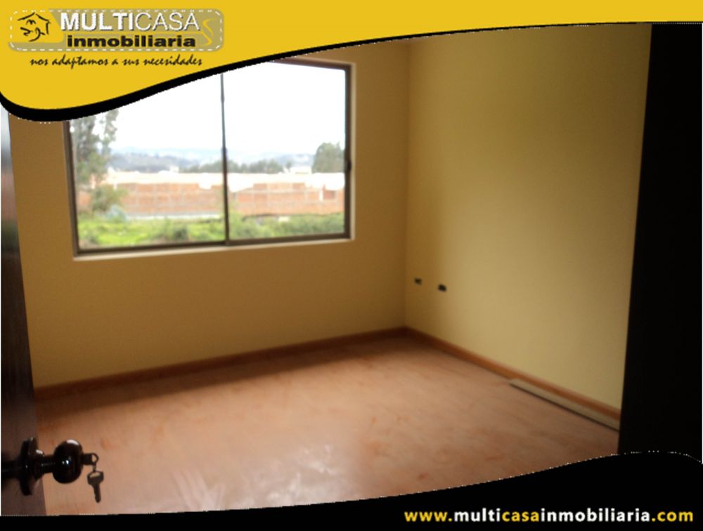 Villa en Venta a Crédito por estrenar Sector Patamarca Cuenca-Ecuador