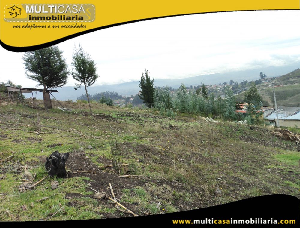 Sitio en Venta a Crédito  Sector Bellavista-Turi Cuenca-Ecuador