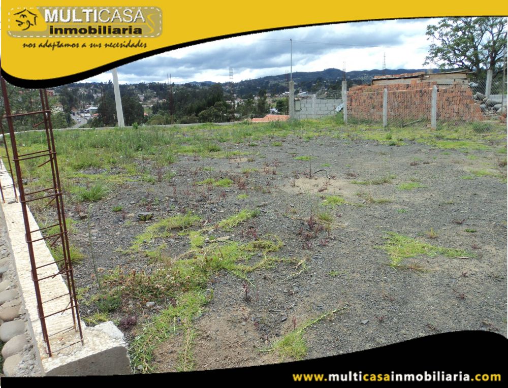 Venta de Hermoso Terreno  a crédito con todas las obras Sector Vía Monay- Baguanchi Cuenca-Ecuador