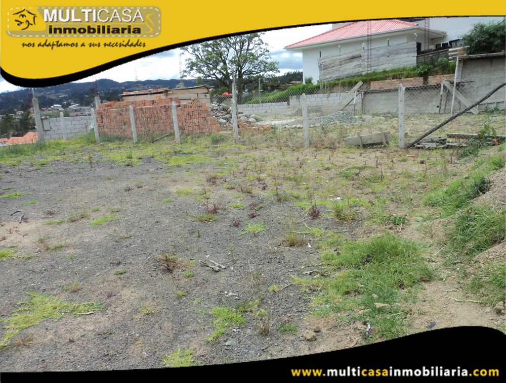 Venta de Hermoso Terreno  a crédito con todas las obras Sector Vía Monay- Baguanchi Cuenca-Ecuador