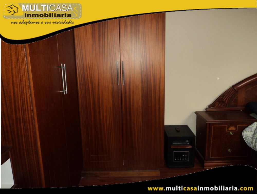 Arriendo Departamento amoblado y cómodo Sector Ordoñez Lazo Cuenca-Ecuador