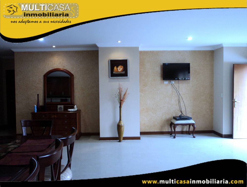 Arriendo Departamento amoblado y cómodo Sector Ordoñez Lazo Cuenca-Ecuador