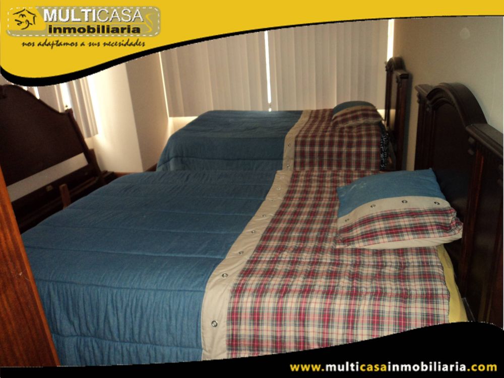 Arriendo Departamento amoblado y cómodo Sector Ordoñez Lazo Cuenca-Ecuador