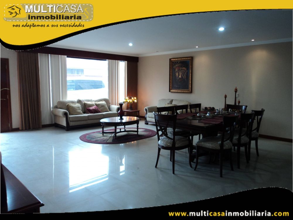 Arriendo Departamento amoblado y cómodo Sector Ordoñez Lazo Cuenca-Ecuador