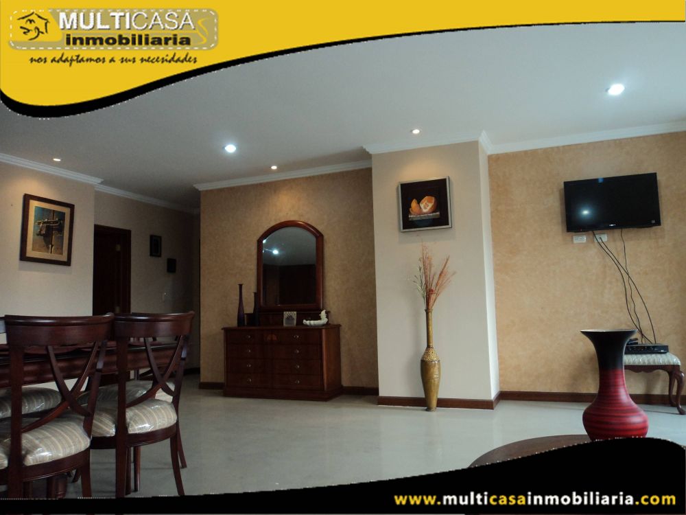 Arriendo Departamento amoblado y cómodo Sector Ordoñez Lazo Cuenca-Ecuador