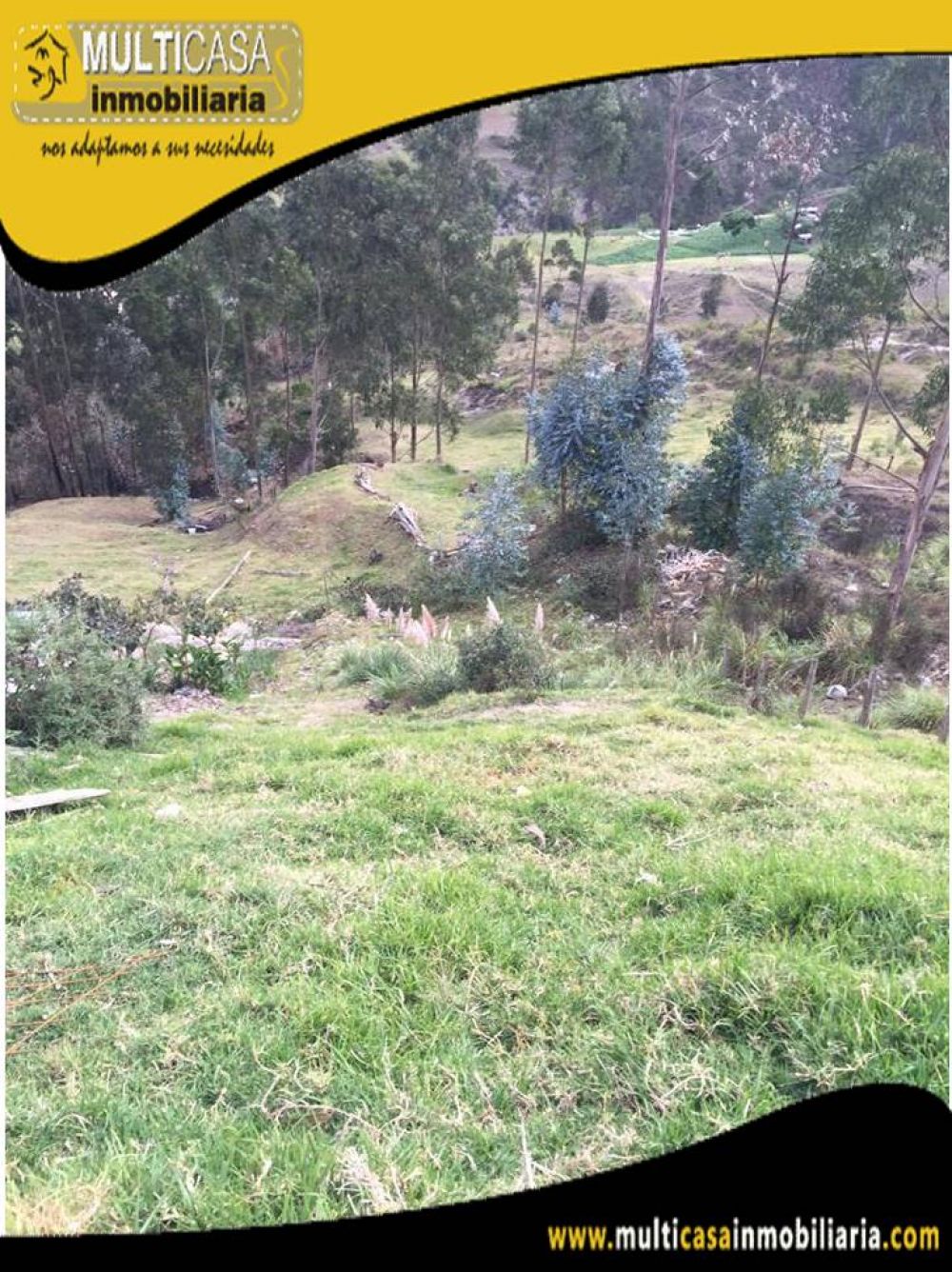 Venta de Hermoso Terreno Comercial a crédito en Vía principal con Luz Eléctrica y Agua Potable Sector Vía Turi-Tarqui Cuenca-Ecuador