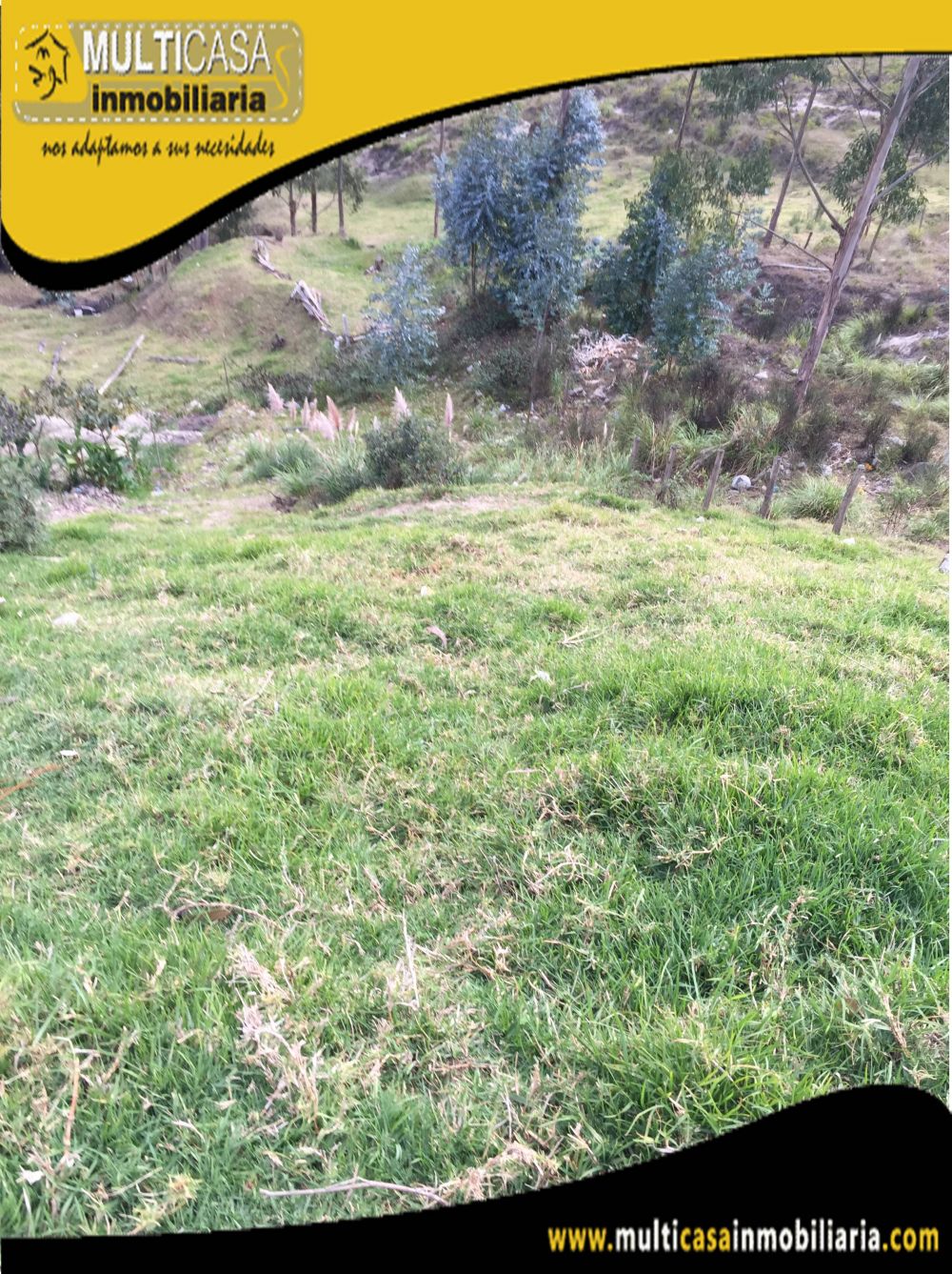 Venta de Hermoso Terreno Comercial a crédito en Vía principal con Luz Eléctrica y Agua Potable Sector Vía Turi-Tarqui Cuenca-Ecuador