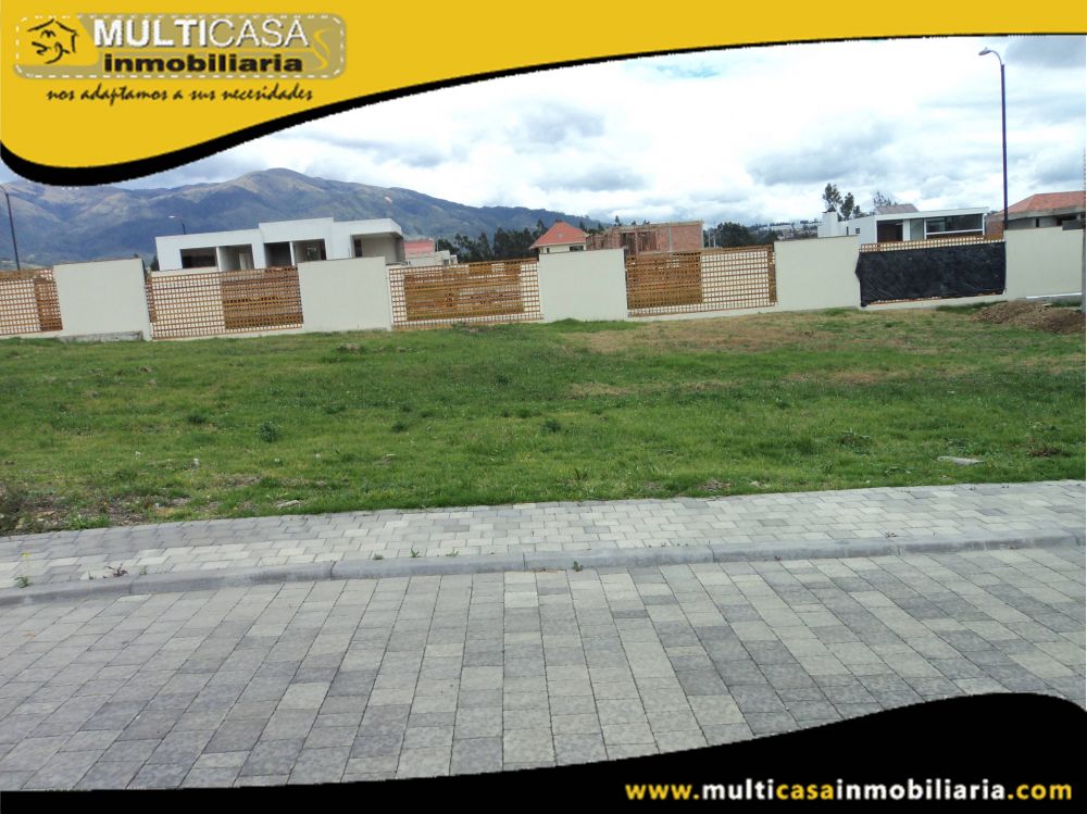 Terreno en Venta a Crédito en Condominio Privado Sector San Joaquín  Cuenca-Ecuador