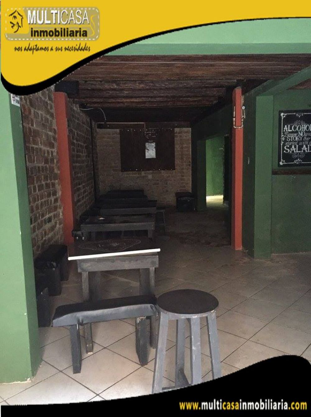 Arriendo Hermosa Casa Comercial de dos plantas ubicada en el Sector Calle Larga frente al Hotel Victoria Cuenca-Ecuador