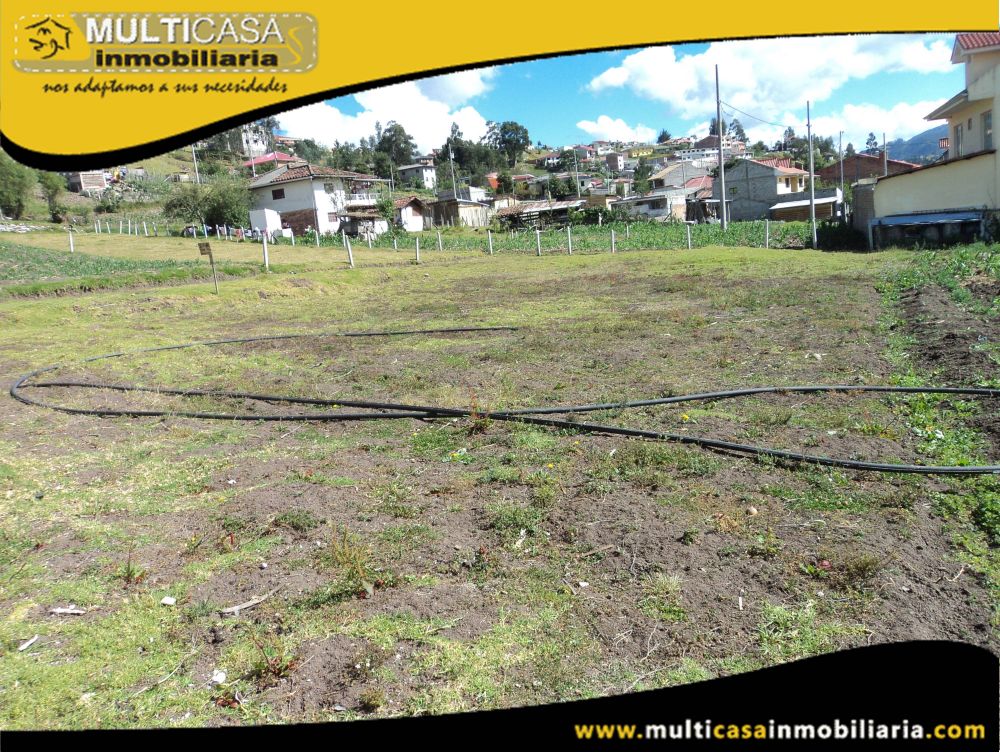 Sitio en Venta a Crédito  Sector El Valle Cuenca-Ecuador