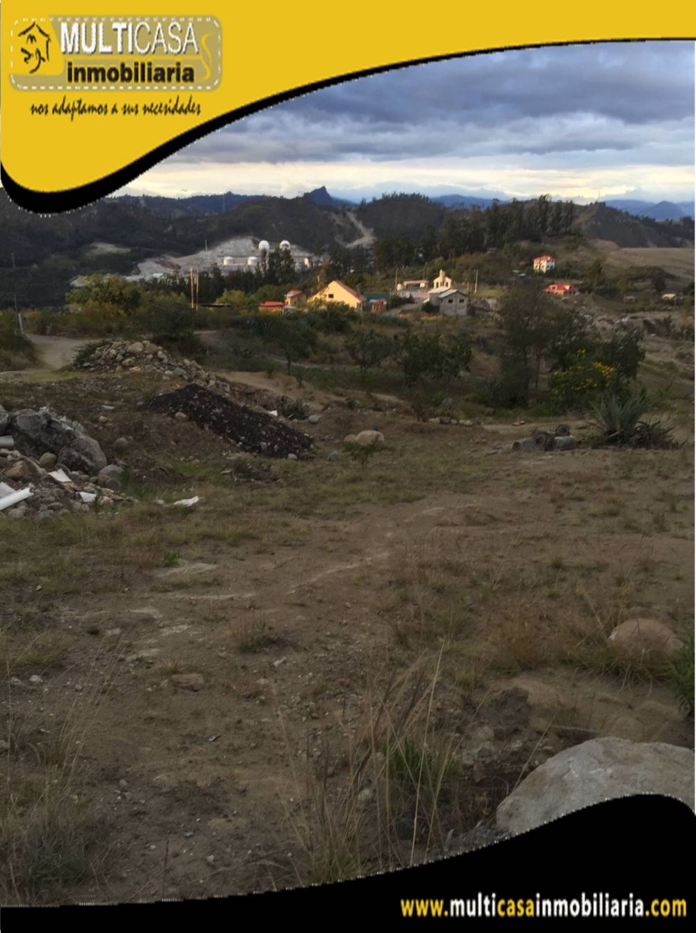 Terreno en Venta a Crédito Sector Challuabamba Cuenca-Ecuador