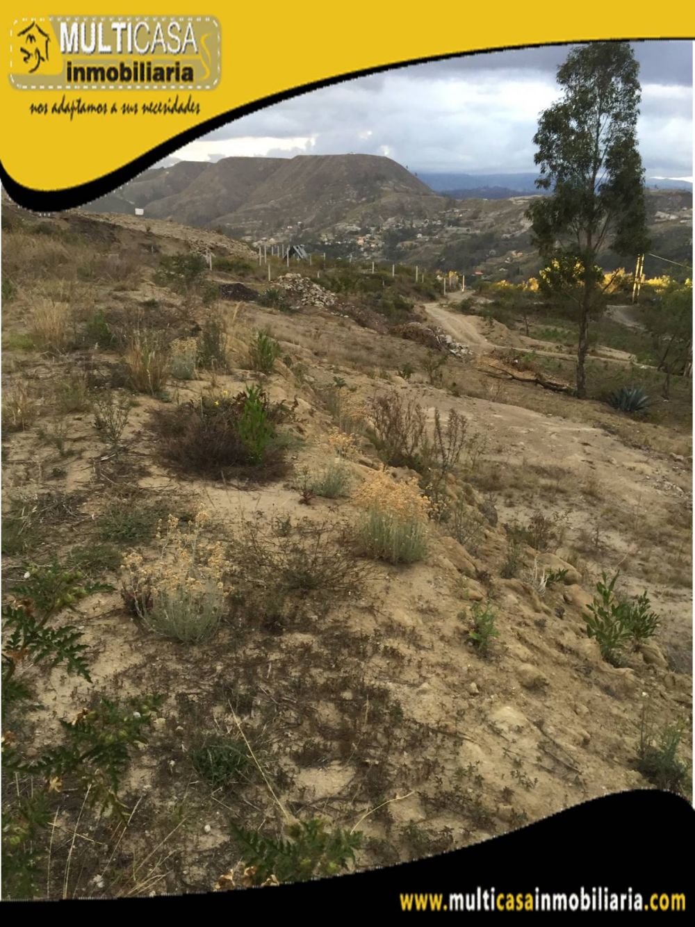Terreno en Venta a Crédito Sector Challuabamba Cuenca-Ecuador