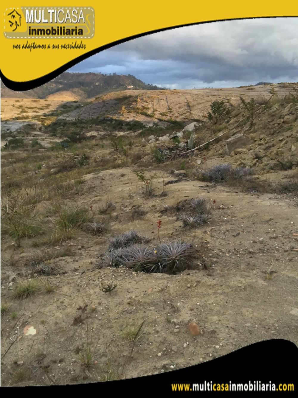 Terreno en Venta a Crédito Sector Challuabamba Cuenca-Ecuador