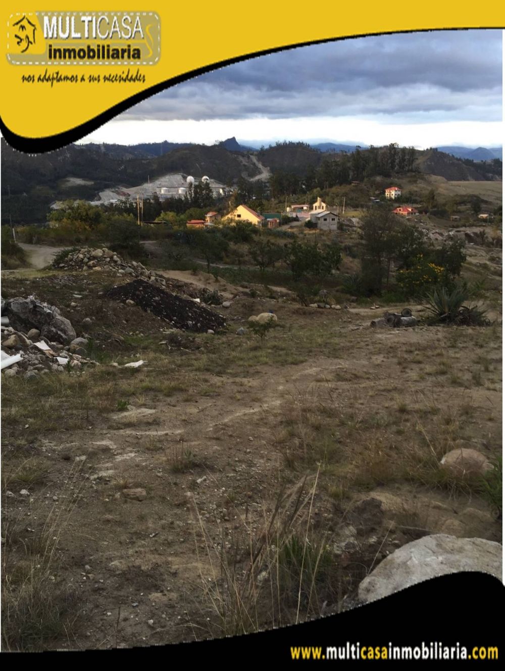 Terreno en Venta a Crédito Sector Challuabamba Cuenca-Ecuador