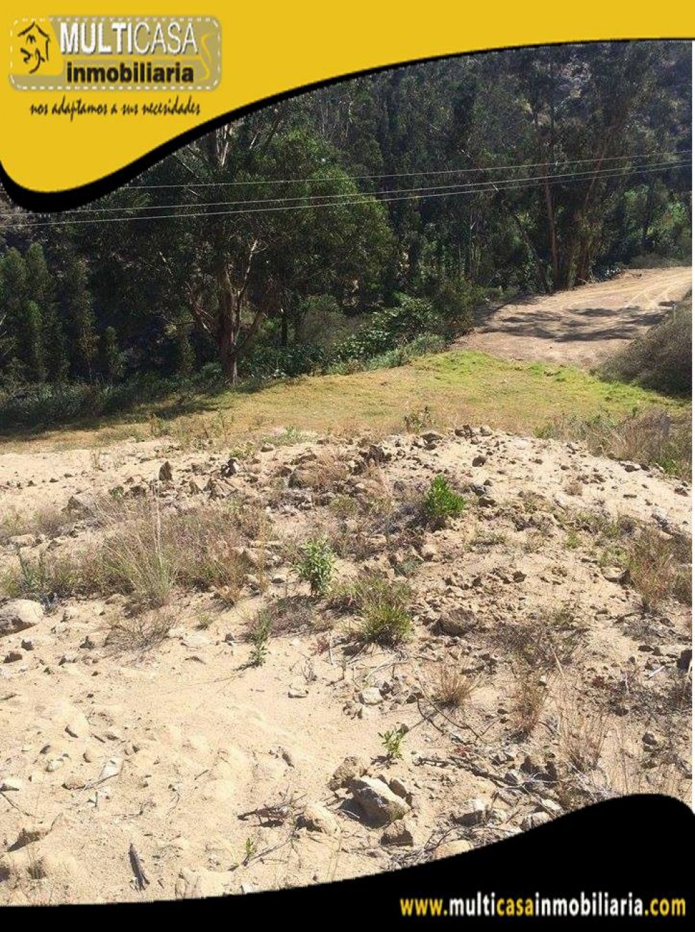 Sitio en Venta con Línea de fábrica a Crédito Sector Challuabamba Cuenca-Ecuador