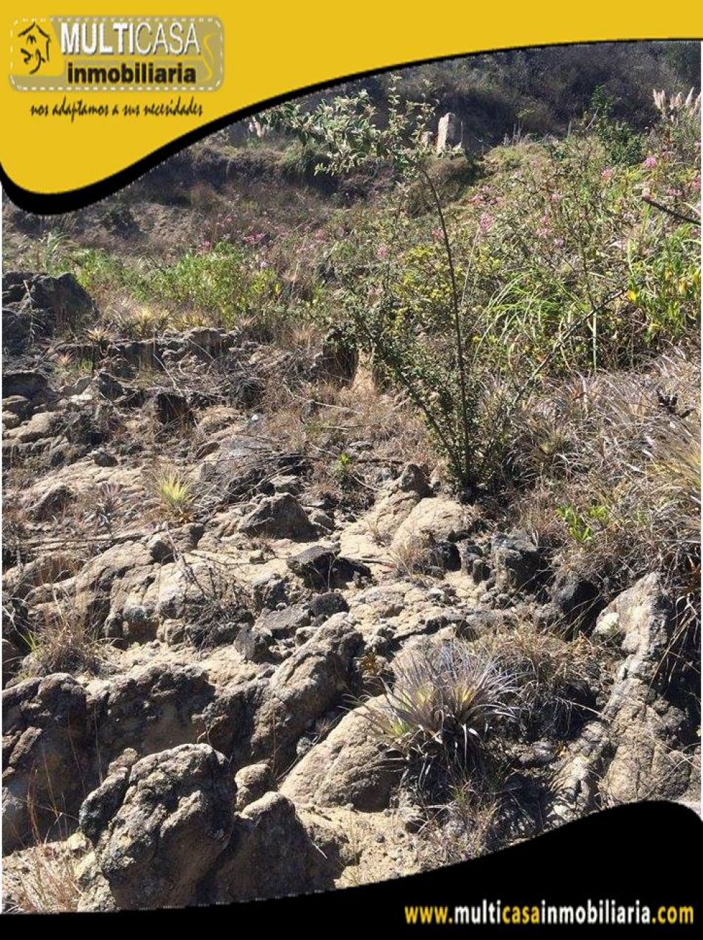 Sitio en Venta con Línea de fábrica a Crédito Sector Challuabamba Cuenca-Ecuador