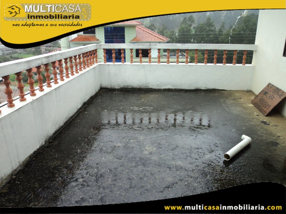 Venta de Hermosa Casa por terminar con Terreno a crédito  Sector Mayancela Cuenca-Ecuador