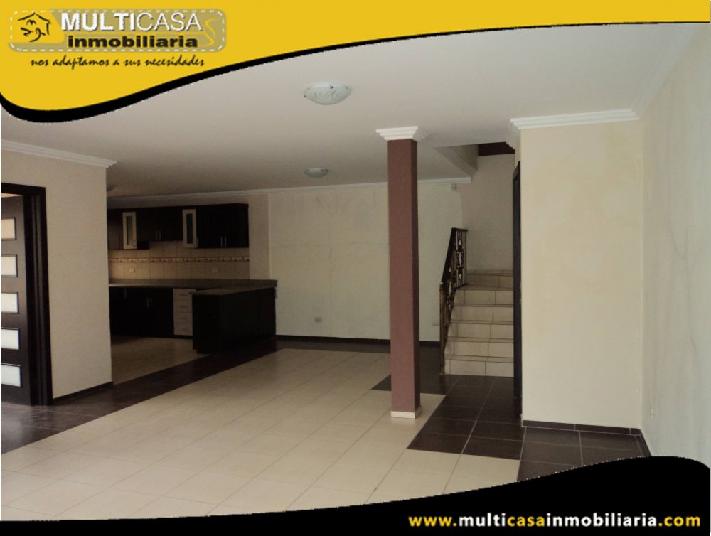 Casa en Venta a Crédito Sector Las Orquídeas Cuenca-Ecuador