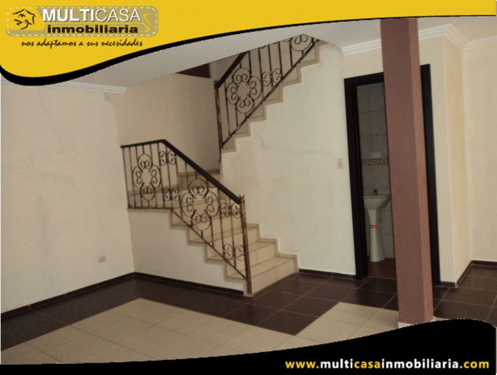 Arriendo Casa amplia  de tres Plantas Sector Las Orquídeas Cuenca-Ecuador