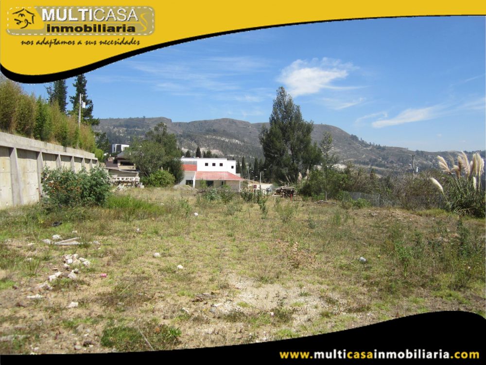 Terreno en Venta a Crédito con Licencia Urbanística Sector Challuabamba Cuenca-Ecuador
