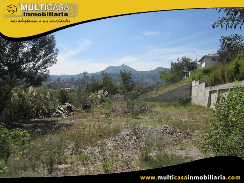Terreno en Venta a Crédito con Licencia Urbanística Sector Challuabamba Cuenca-Ecuador