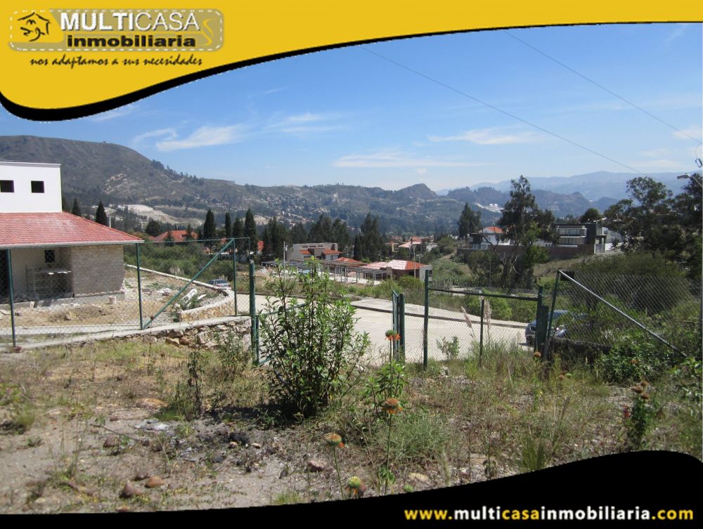 Terreno en Venta a Crédito con Licencia Urbanística Sector Challuabamba Cuenca-Ecuador