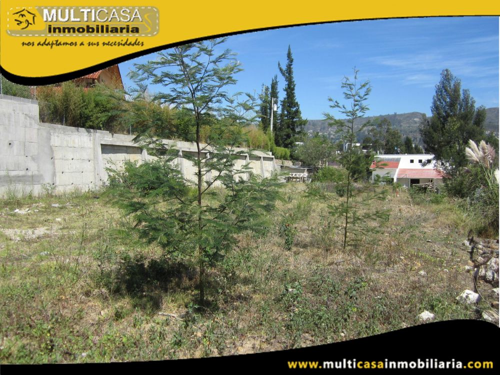 Terreno en Venta a Crédito con Licencia Urbanística Sector Challuabamba Cuenca-Ecuador