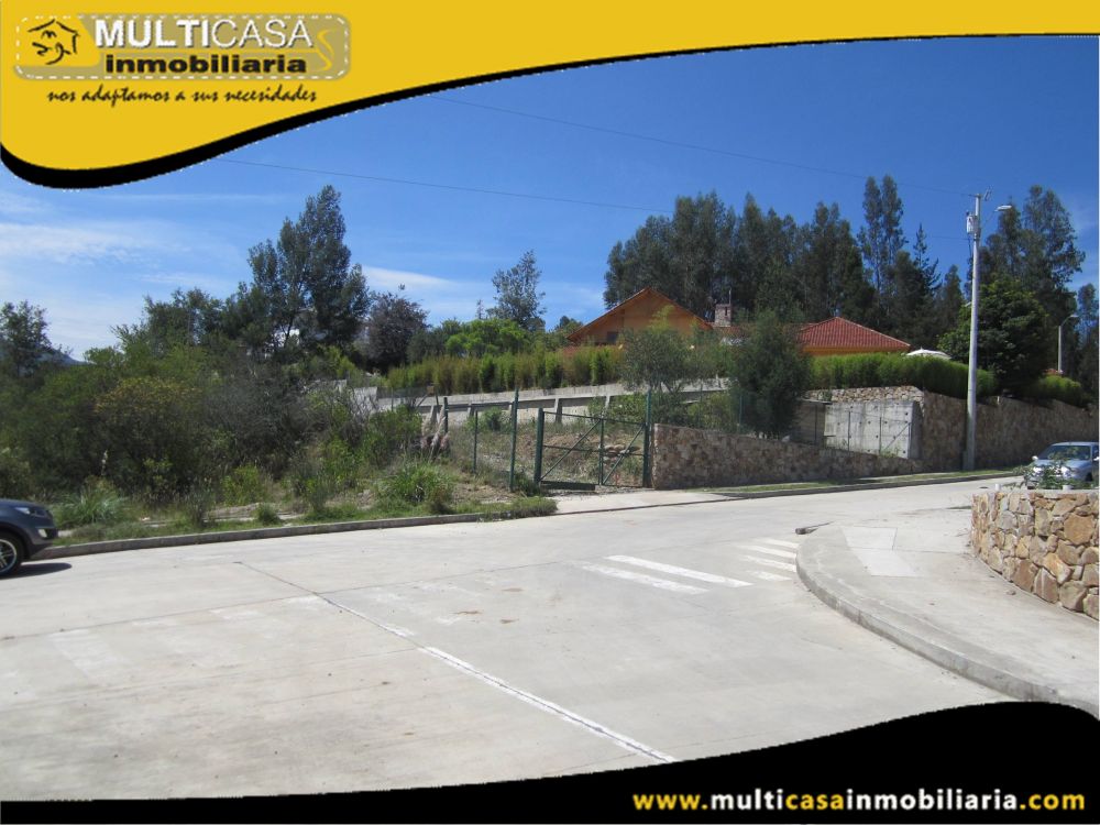 Terreno en Venta a Crédito con Licencia Urbanística Sector Challuabamba Cuenca-Ecuador