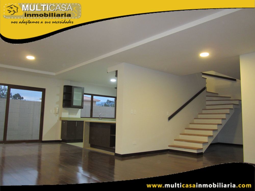 Casas en Venta a Crédito en Conjunto Privado Sector Challuabamba Cuenca-Ecuador