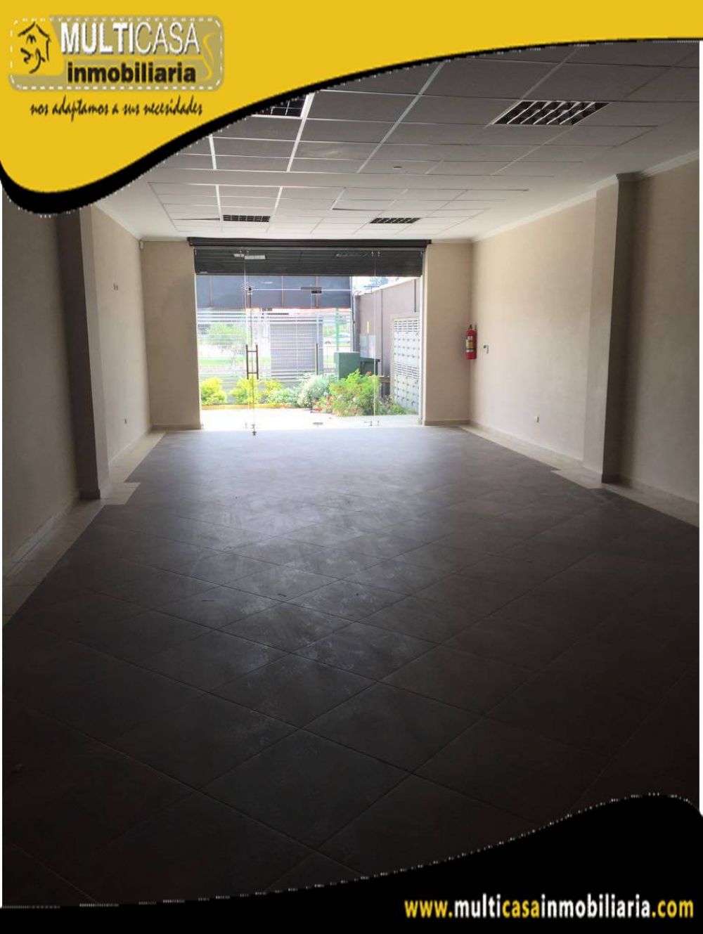 Arriendo Local Comercial con garaje para dos vehículos Sector Super Stock Cuenca-Ecuador
