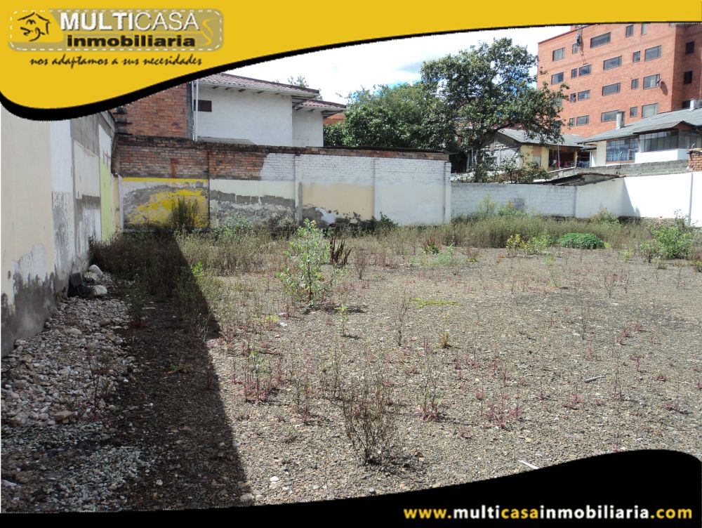 Arriendo hermoso Terreno Plano residencial en excelente Sector Av.Paucarbamba Cuenca-Ecuador