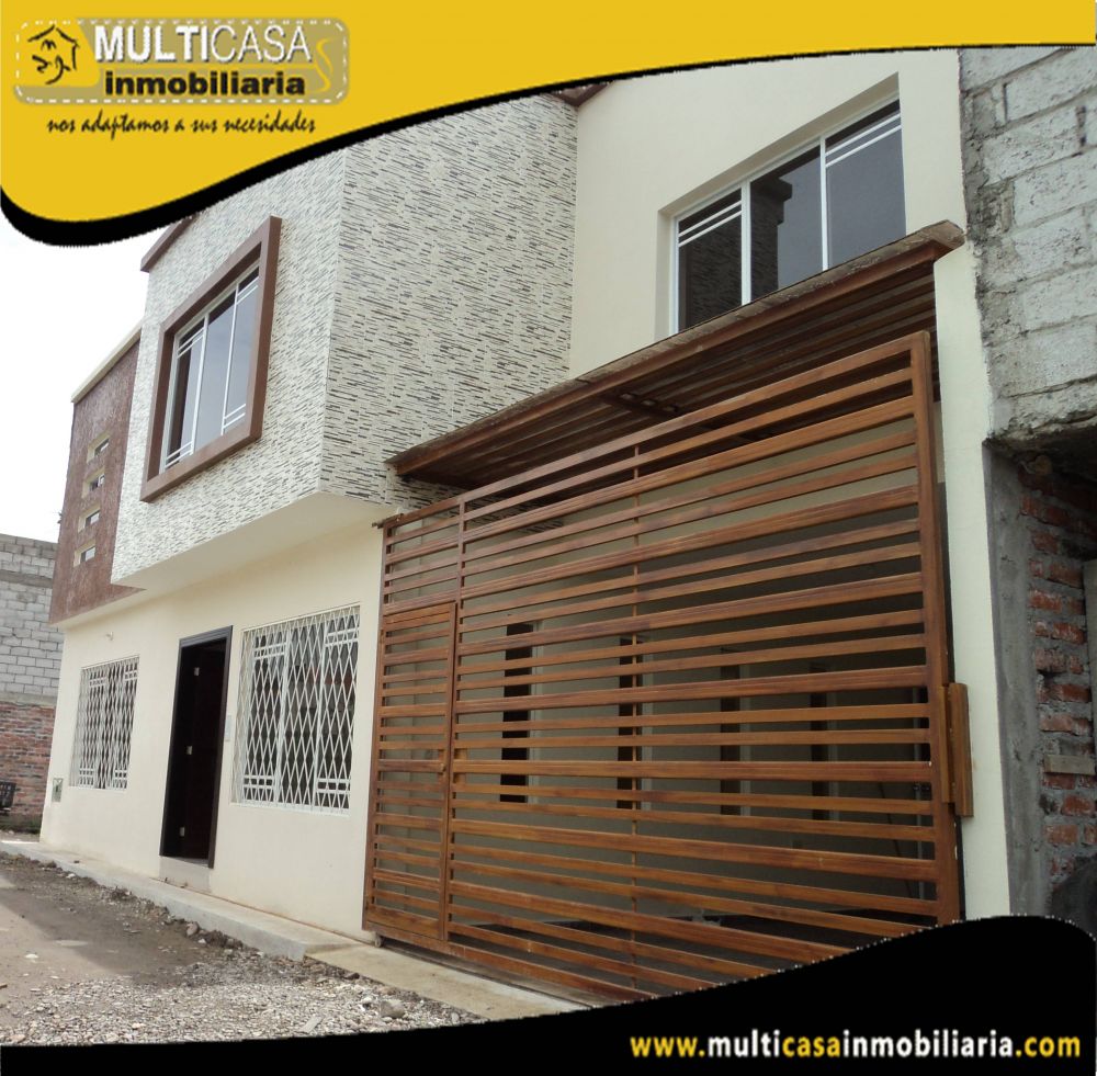 Casa en Venta a Crédito en  Condominio Privado Sector Feria Libre Cuenca - Ecuador