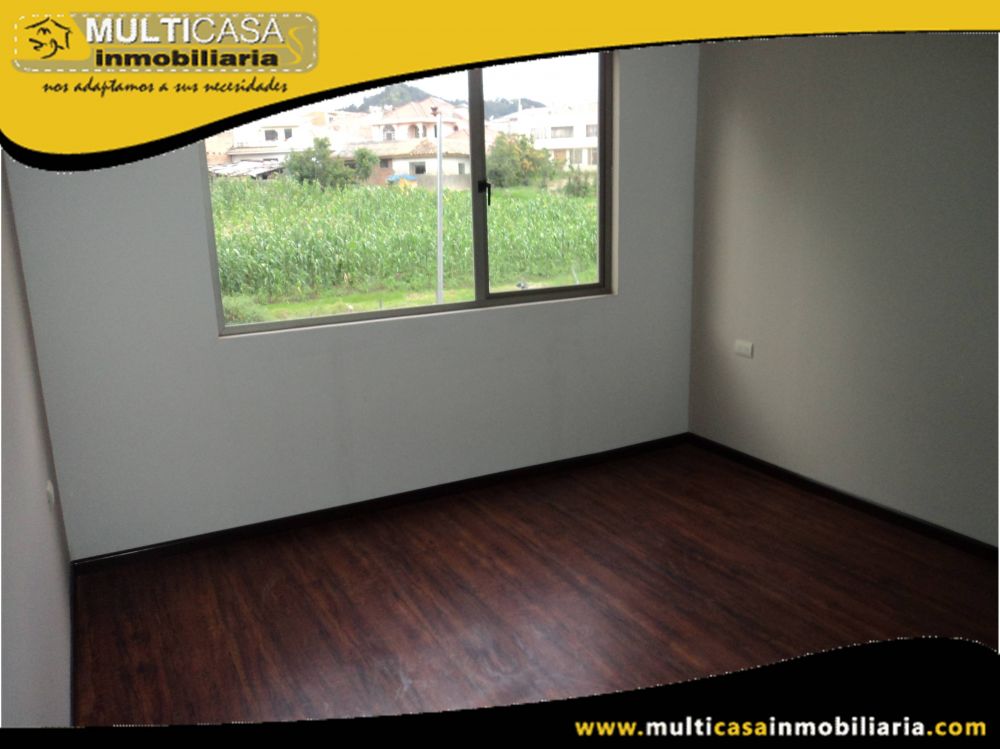 Casa en Venta a Crédito por estrenar Sector El Tiempo Cuenca-Ecuador