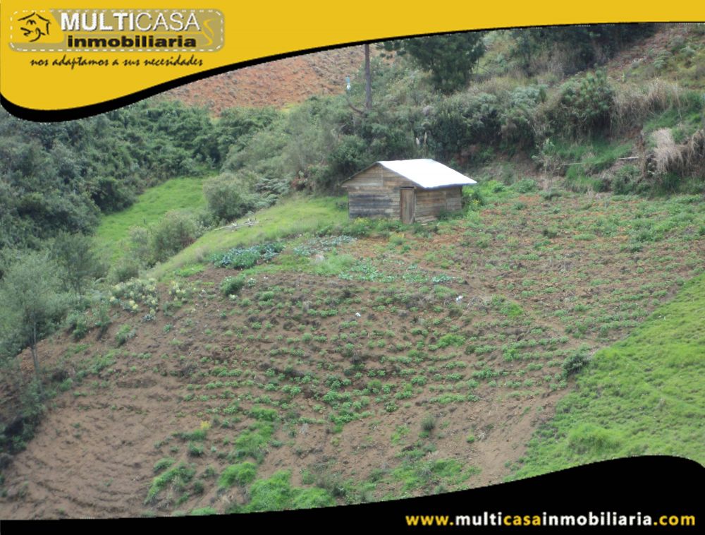 Terreno en Venta a Crédito Sector Tambillo Paute-Ecuador