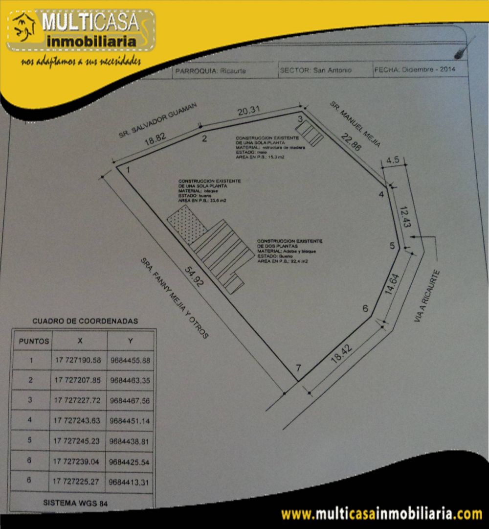 Venta de Hermosa casa Remodelada a crédito sector Vía a Llacao Cuenca-Ecuador